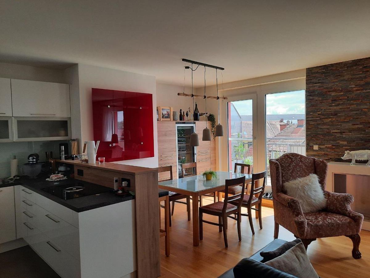 Penthouse Wohnung Am Radweg Mit Dachterasse Вайдхофен-ан-дер-Тая Екстериор снимка