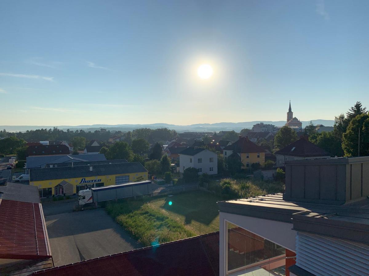 Penthouse Wohnung Am Radweg Mit Dachterasse Вайдхофен-ан-дер-Тая Екстериор снимка