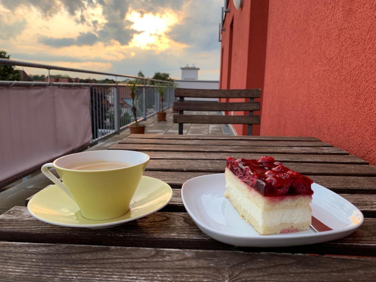 Penthouse Wohnung Am Radweg Mit Dachterasse Вайдхофен-ан-дер-Тая Екстериор снимка
